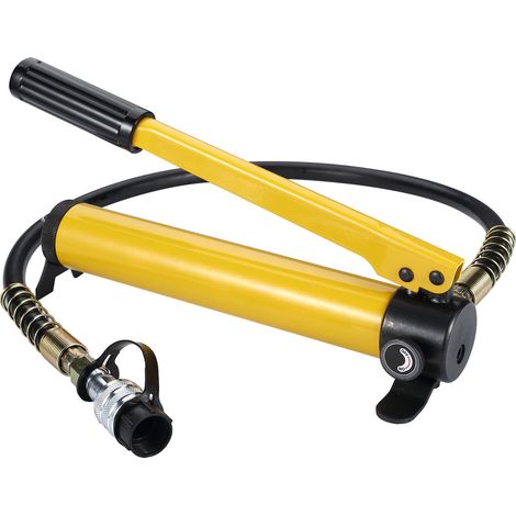 Pompe hydraulique manuelle compacte - Portable à main - Spéciale vérins et outils industriels - Pression 8500 psi, capacité 400ml - Modèle CP-180 (1/5)