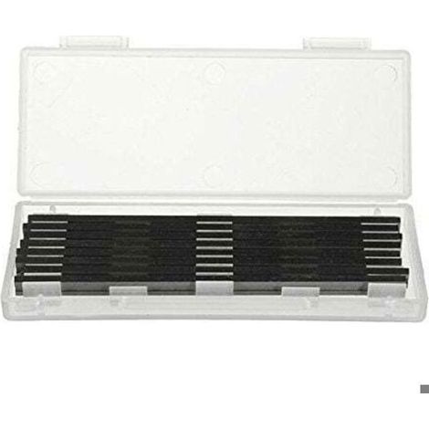 10Pcs 82Mm X 5.5 Mm Hss Rabot Réversible Lames Pour Bosch Black Decker Mafell (1/4)