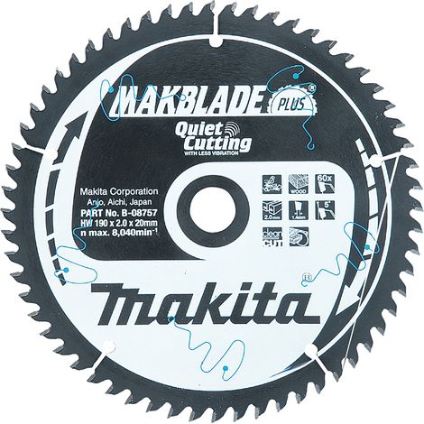 Makita Kreissägeblatt, MAKBLADE PLUS 350 x 30 mm • 56 Zähne