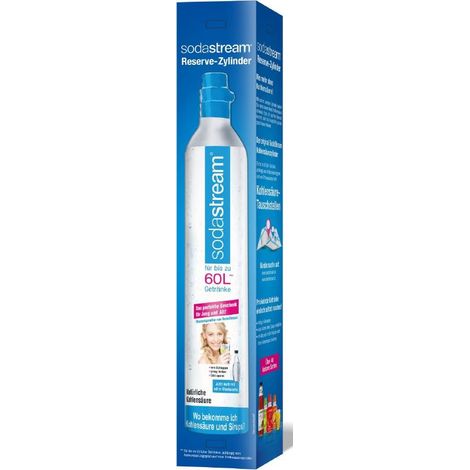 Sodastream Reservezylinder 60 L pfandfrei Trinkwassersprudler