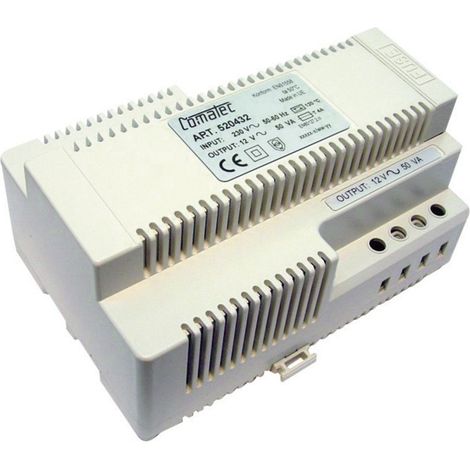 Comatec TBD205012F6 Hutschienen-Netzteil (DIN-Rail) 12 V/AC 4.17 A 50 VA Inhalt 1 St. (1/2)