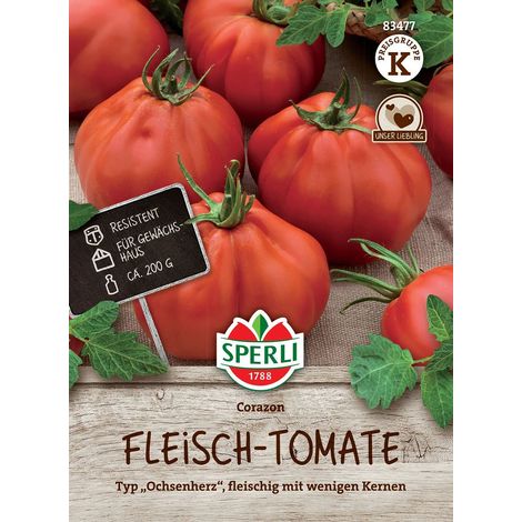Sperli Tomaten Corazon F1- Hybride - Gemüsesamen (1/2)