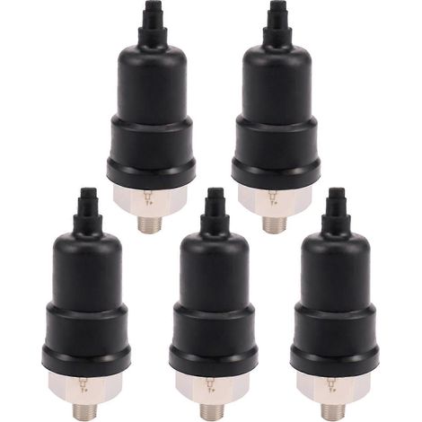 Pressostat à membrane réglable QPM11-NO, 5 broches, mâle 1/8 pouce, normalement ouvert (1/5)