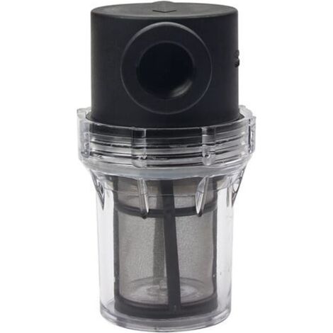 Rohrleitungsfilter, 1/2"-Wasserpumpenfilter mit 80-Mesh-Edelstahlsieb, Inline-Siebfilter für die Gartenbewässerung - Crezuo
