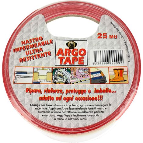 Nastri Antinfortunistici Striscia Di Sicurezza Telato Bianco e Rosso 50mm X 25mt Distanza di Cortesia Adesivo Segnaletica Da Pavimento Muro (1/3)