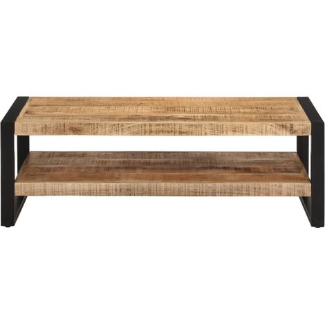Maison Exclusive - Tavolino da Salotto 120x55x40 cm in Legno Massello di Mango (1/5)