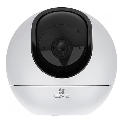 Ezviz OB03635 H6 Telecamera IP motorizzata da interno 3K PTZ 360° Wi-Fi Dual Band rilevamento IA audio bidirezionale colore Bianco (1/5)