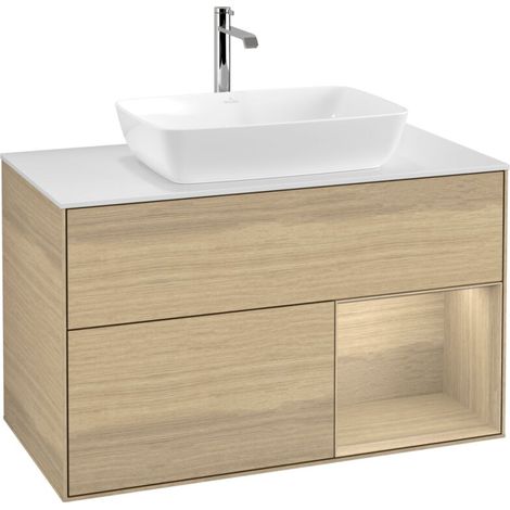 Villeroy & Boch F781PCPC Meuble sous-lavabo Finion F78 (1/2)