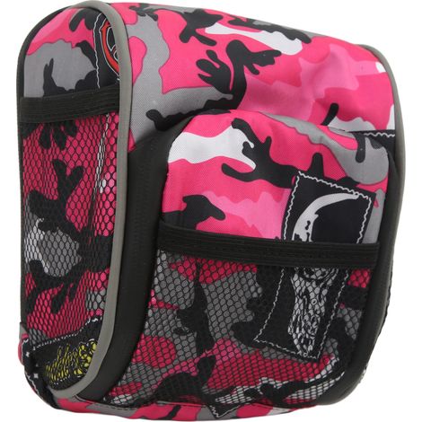Multifunktionale Fahrradlenkertasche zum Aufhängen für E-Bikes, Fahrräder, Motorräder, Dreiräder und Kinderwagen – Rosa (1/5)