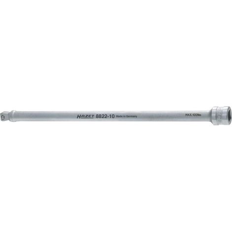 cardán alargador pivotante 3/8" 254mm Hazet