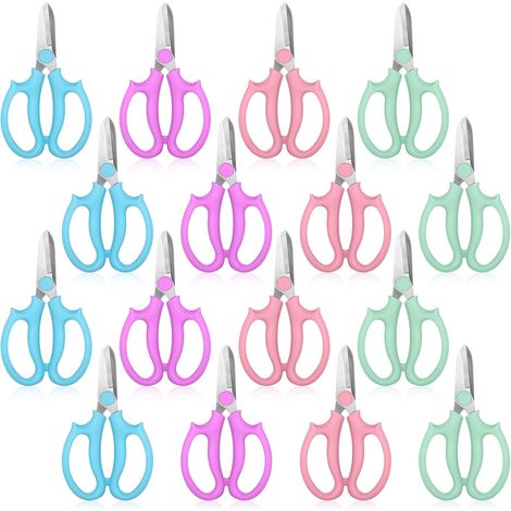 Ciseaux à fleurs – Lot de 16 – Pour arrangements frais et taille (1/5)