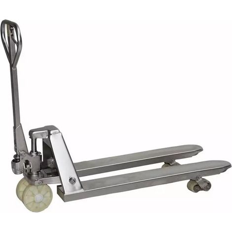 Hanselifter Edelstahlhubwagen NR Gabellänge 1150mm Tragkraft 2000kg (1/3)