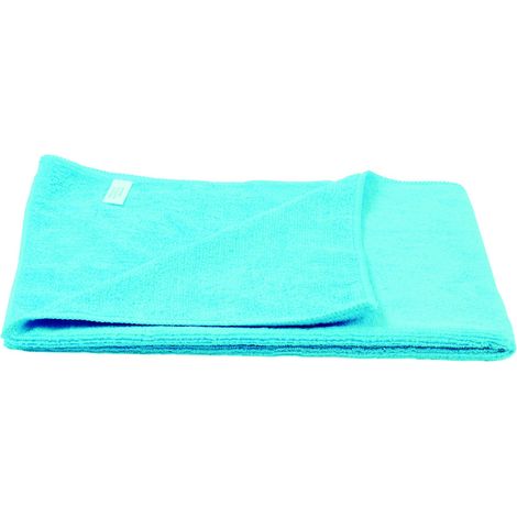 Pack 5 Serpillières Microfibre Tricotees JY'NET Cobalt - Lavables en Machine - Nettoyage Sol - 50x60 cm (1/2)