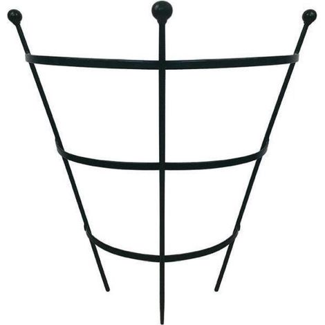 Half Peony Cage Support Frame - Raw - Pack of 1