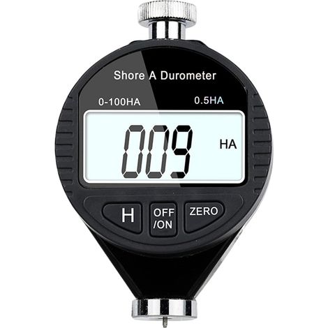 Durometro digitale con display LCD 0-100 HA Shore A, strumento di prova per pneumatici, plastica, gomma e pelle NE10A (1/5)