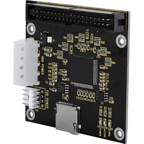 Adaptateur microSD vers carte mémoire IDE 2,5 pouces (microSD/TF) vers connecteur IDE 40 broches mâle (1/5)