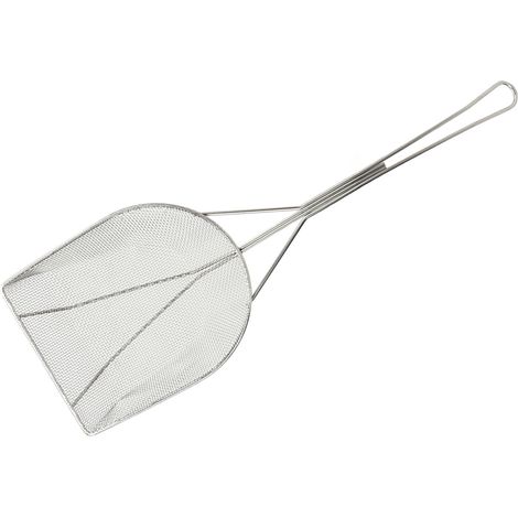 Abtropflöffel aus Edelstahl, langlebiger Schaumlöffel, für den Gebrauch zu Hause und in Restaurants (kleine Größe). (1/4)