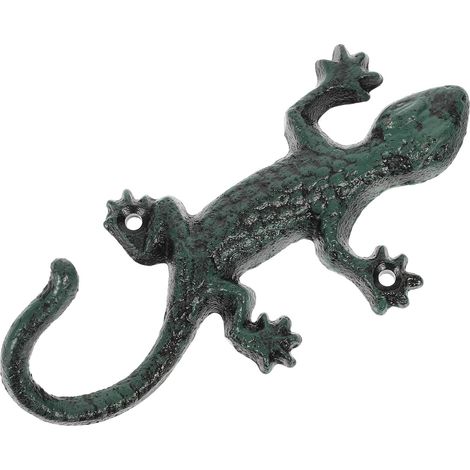 mural décoratif SECFOU en fer forgé style gecko antique