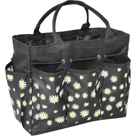 Sac à outils de jardin pour femme, étanche et doté de multiples poches, idéal pour gants, pelle, désherbeur, pelouse, terrasse, ferme, maison. (1/5)