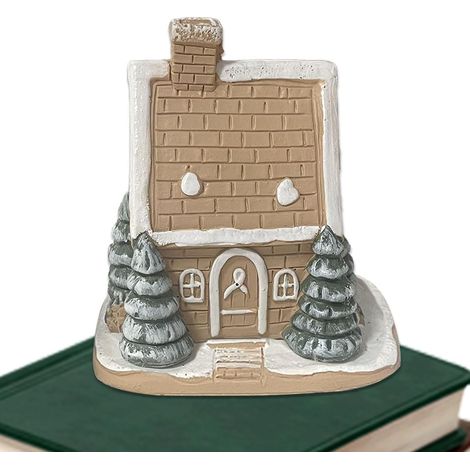 Maison Brûle-encens de Noël Rustique, Gain de Place, Portable Brûle-encens Créatif Pour Maison Intérieur Hôtel Chambre Salon Entrée Salle à Manger Yoga Hôtel Chambre Salon Salle à (1/5)