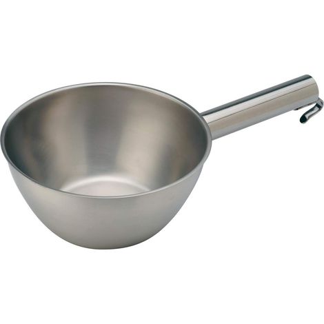 Tasse avec poignée tubulaire - en acier inoxydable - 24 cm (1/2)