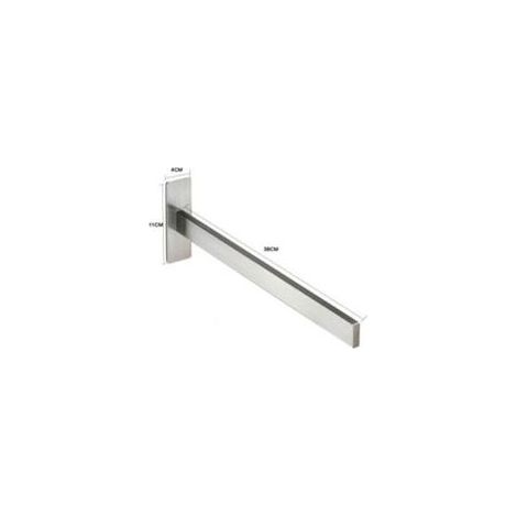 Porte-serviettes mural sans perçage, type 304, acier inoxydable, porte-serviettes de cuisine, porte-serviettes de salle de bain, auto-adhésif – facile – Crezuo