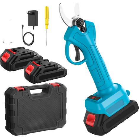 Sécateur et tronçonneuse sans fil, moteur sans balais, design ergonomique, Sécateur (1/2)