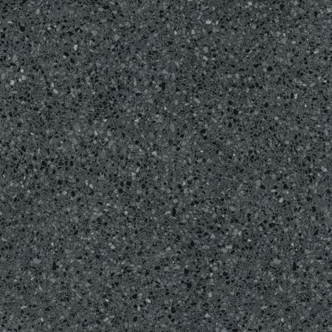 Aelle - Carrelage extérieur antidérapant effet terrazzo 80x80 cm NIZA-R Antideslizante Negro - Vendu par boîte de 1,28 m² (1/5)