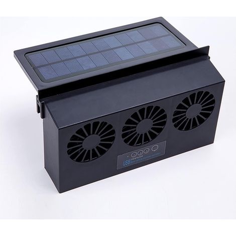 Ventilateur d'extraction de ventilation Solaire Changeant (1/5)