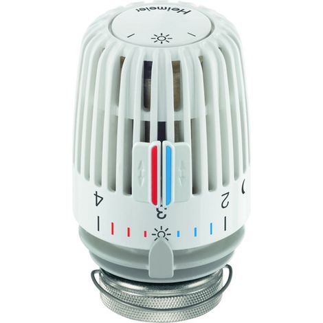 HEIMEIER Testa termostatica K bianco, versione per enti pubblici, con posizione zero, 7020-00.500