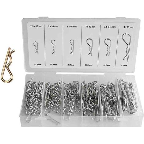 150-teiliges Sicherheitsnadel-Set, verschiedene Größen - 48998 BENSON