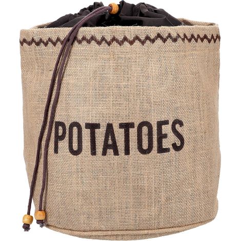 Sacchetto per patate Kitchencraft natural elements fodera oscurante (1/4)