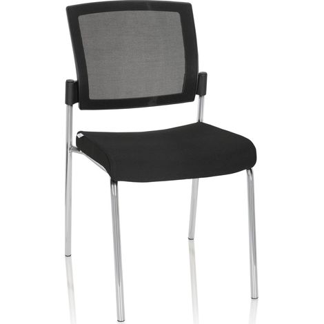 Besucherstuhl / Konferenzstuhl K9 V schwarz hjh OFFICE (1/5)