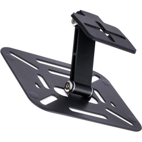 Support de montage réglable en hauteur pour projecteur, trépied pliable en métal, pivotant à 180 degrés, support mural/support de projecteur de bureau suspendu (1/5)