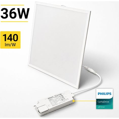 Panel LED Empotrable Backlight 60x60cm - 36W - 5040lm - (1/5)
