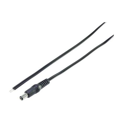Câble de raccordement basse tension TRU COMPONENTS TC-6649308 DC mâle - extrémité(s) ouverte(s) 5.50 (1/2)