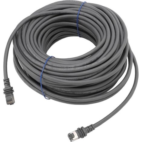 Replacement Cable, 2000 Mbps Satellite Cable for Rectangular V3 Satellite Dish, IP68 Waterproof Ethernet Cable, 50% Reduced Resistance, Plug and Play Setup, Design (150FT) (1/5)