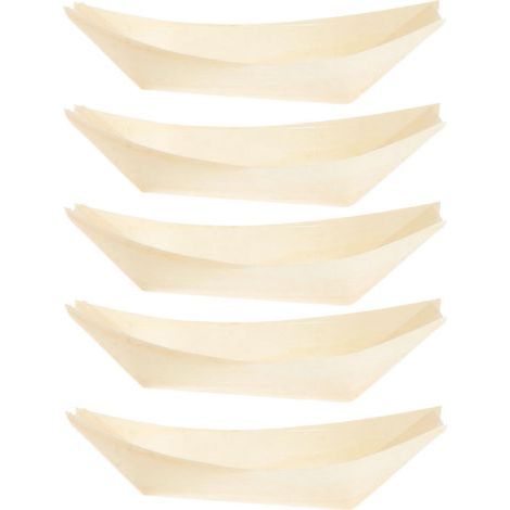50 bols en bois pour snacks-14.00X8.00X4.00CM (1/3)