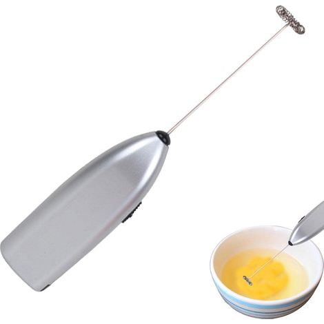 Electric Coffee Stirrer Milk Frother Hand-Held Egg Beater Milk Frother Electric Stirring Stick Kitchen Gadgets (1/5)