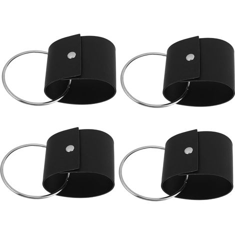 4pièces Anneau Porte-Serviettes Métal Crochet De Rangement pour Écharpes Porte- Support De Rangement pour Serviettes Usage Cuisine Et Salle De Bain (1/5)