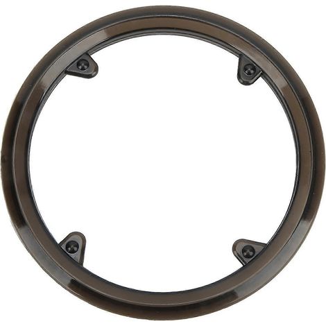 Protection de plateau de vélo en plastique noir avec 4 trous - Protection de pignon de vélo (1/5)