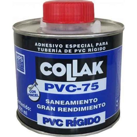 COLLAK 230500TP  Adesivo per saldatura PVC-75 Pennello da 500 ml
