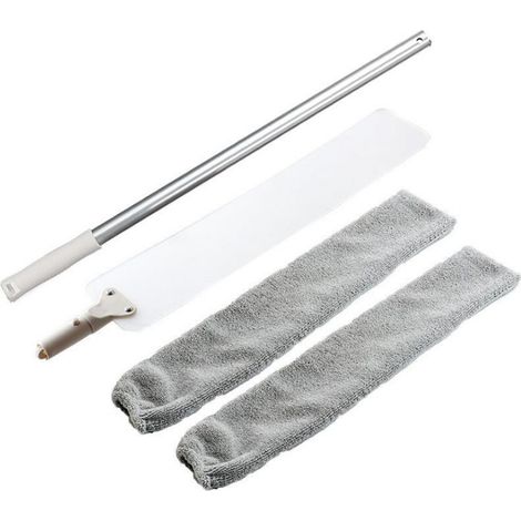 Brosse de nettoyage Gap, plumeau rétractable, lavable et extensible, réutilisable pour la maison, la chambre et la cuisine. (1/4)
