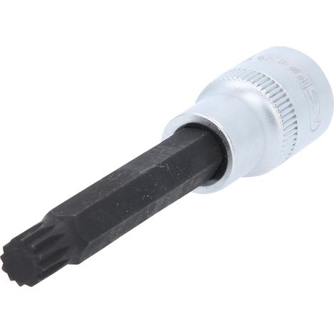 KS-Tools 911.9313 1/2" Bit-Stecknuss XZN, mittel, M10 (1/4)