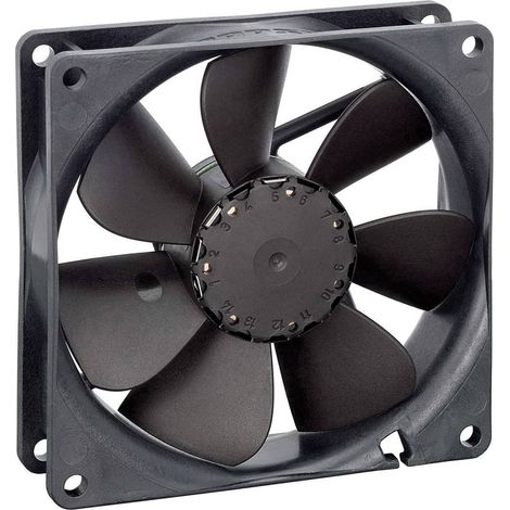 EBM Papst 3412NHH Ventola assiale 12 V/DC 100 m³/h (L x L x A) 92 x 92 x 25.4 mm