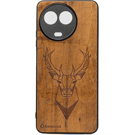 Bewood Holzhülle für Realme 11 5G IMBUIA DEER (1/2)