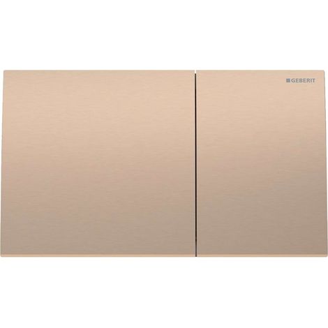 Geberit Sigma70 - WC-Betätigungsplatte, easy to clean, Rotgold gebürstet 115.622.QB.1