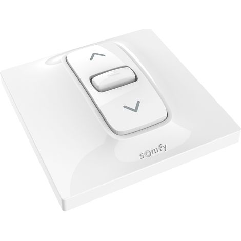 SOMFY 1870881 - Commande Inis pour Volet Roulant ou Store Filaire - Interrupteur pour Moteur Filaire 230V