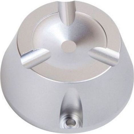 Bouton magnétique antivol pour vêtements de supermarché - Portable et multifonction (aluminium argenté) (1/4)