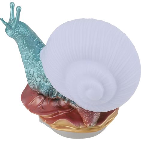 Dekorative Schnecken-Nachtlampe mit USB-Anschluss und einstellbarer Farbe – eine wunderschöne Schnecken-Nachtlampe für Nachttisch und Schreibtisch. (1/5)
